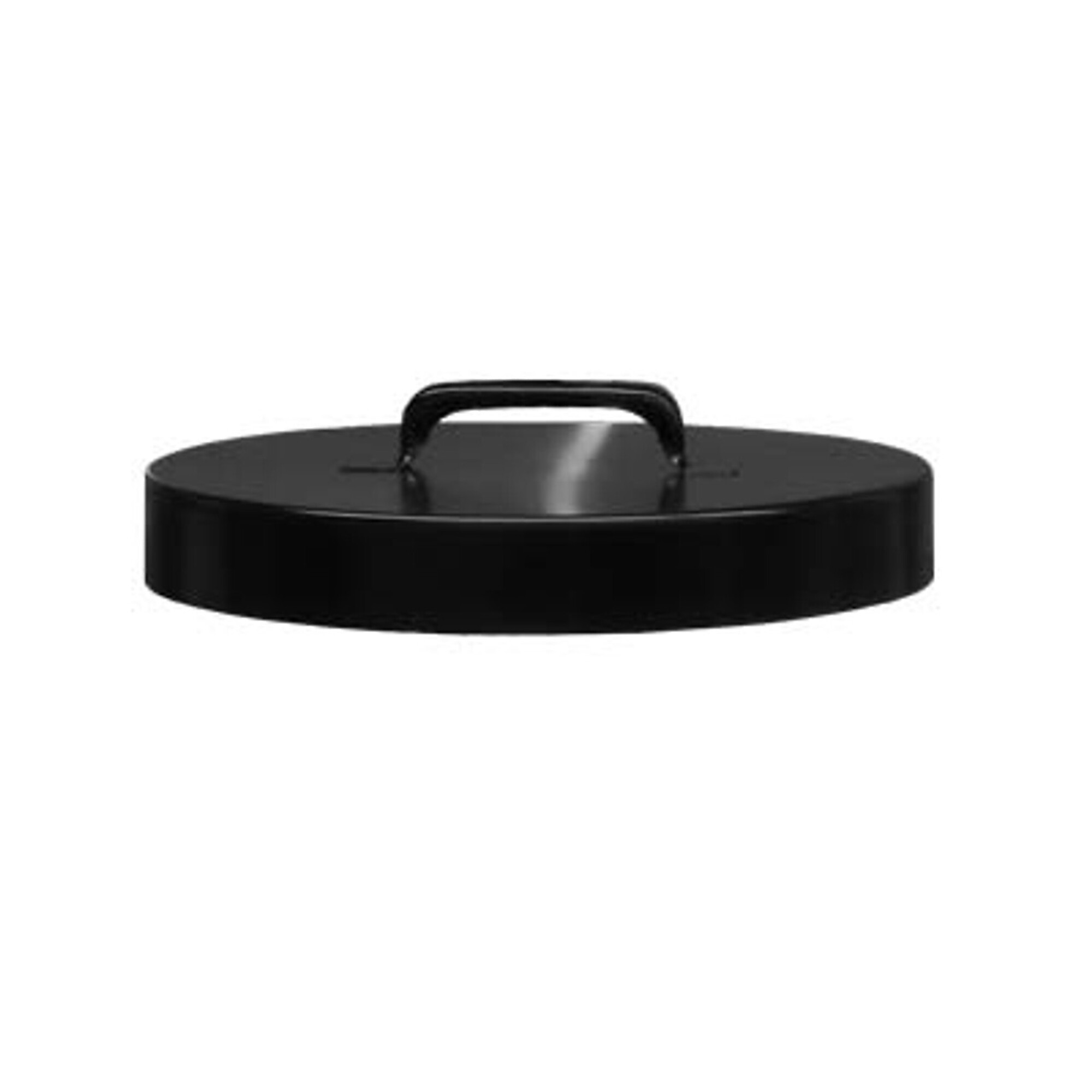 Pirate Brand Blast Pot Lid with Handle — 12in. Diameter, Powder-Coated Black, Model# 888-5010-010PB